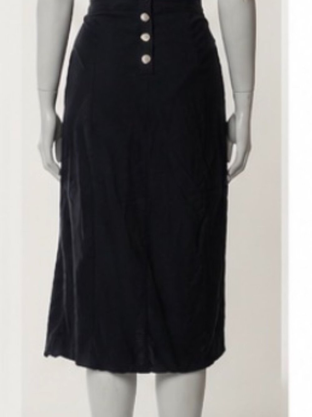 Tibi Asymmetrical Utility Midi Skirt Snap Detail Spring Runway 2018 Sz 8 - Picture 6 of 7